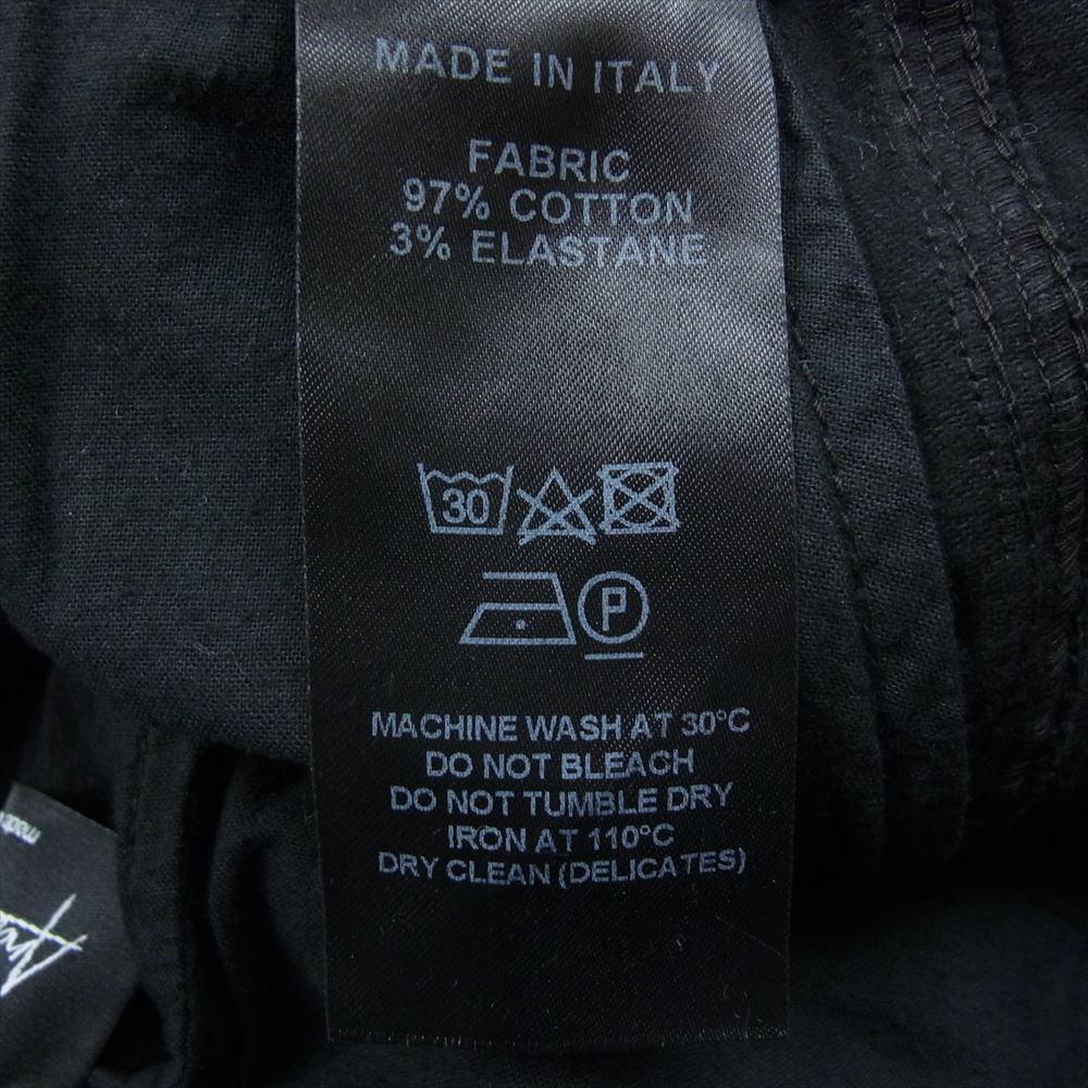 アンドレアヤコブ DENIM CARGO PANTS DEN60_BLACK リブ イージー カーゴパンツ ブラック系 M【中古】