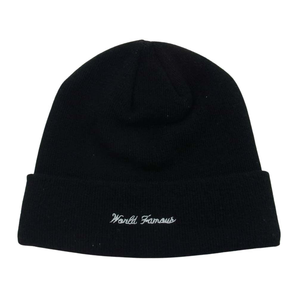 Supreme シュプリーム 18AW  × New Era Box Logo Beanie ニューエラ ボックスロゴ ビーニー ニットキャップ ニット帽 ヘザーグレイ ブラック系【中古】