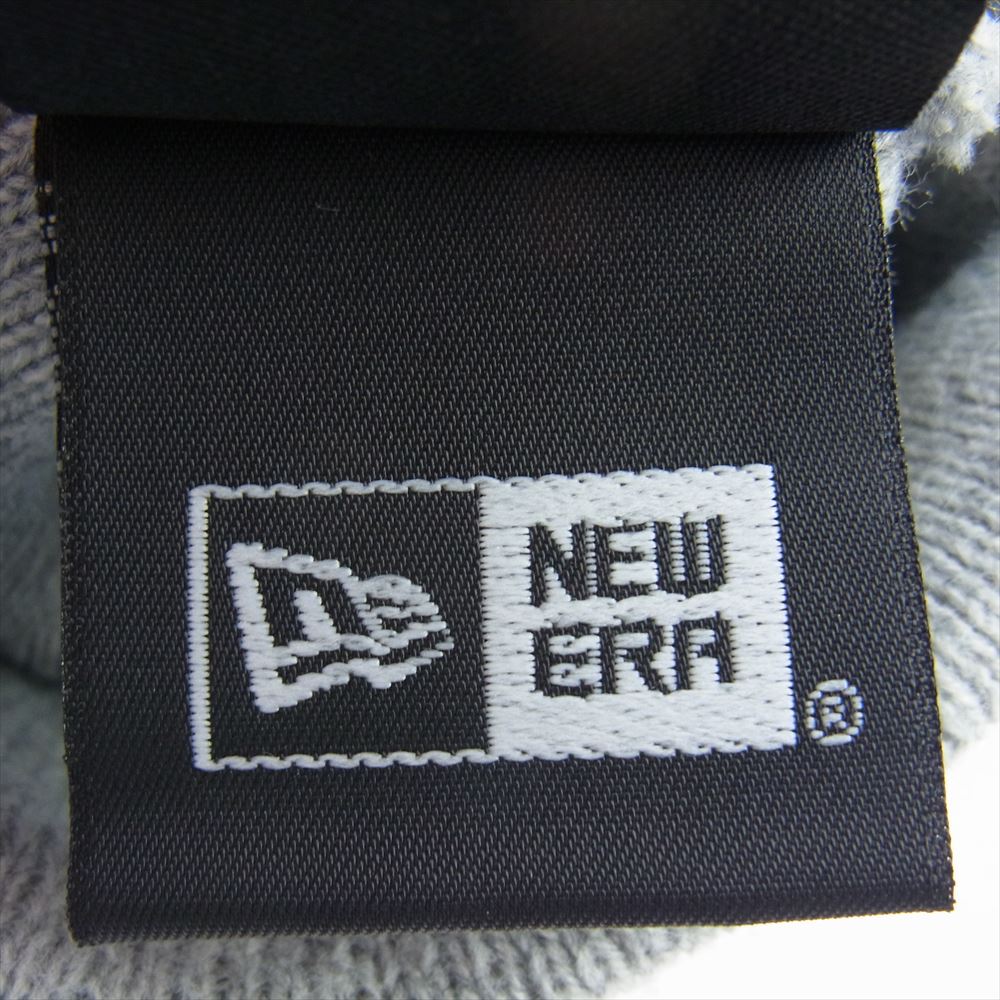 Supreme シュプリーム 17AW  × New Era Box Logo Beanie ニューエラ ボックスロゴ ビーニー ニットキャップ ニット帽 グレー系【中古】