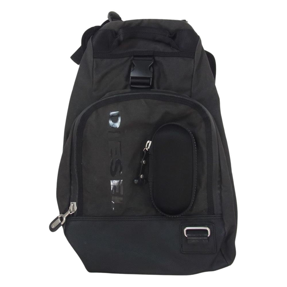 DIESEL ディーゼル デイパック リュック ブラック系【中古】