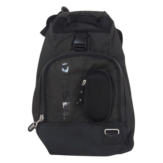 DIESEL ディーゼル デイパック リュック ブラック系【中古】