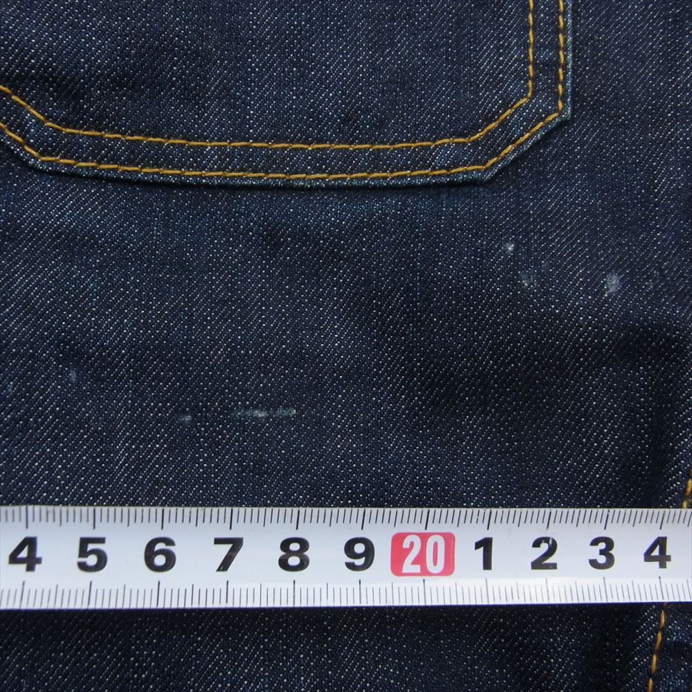 EVISU エヴィス DONNA ドンナ ブーツカット デニム パンツ インディゴブルー系 28【中古】