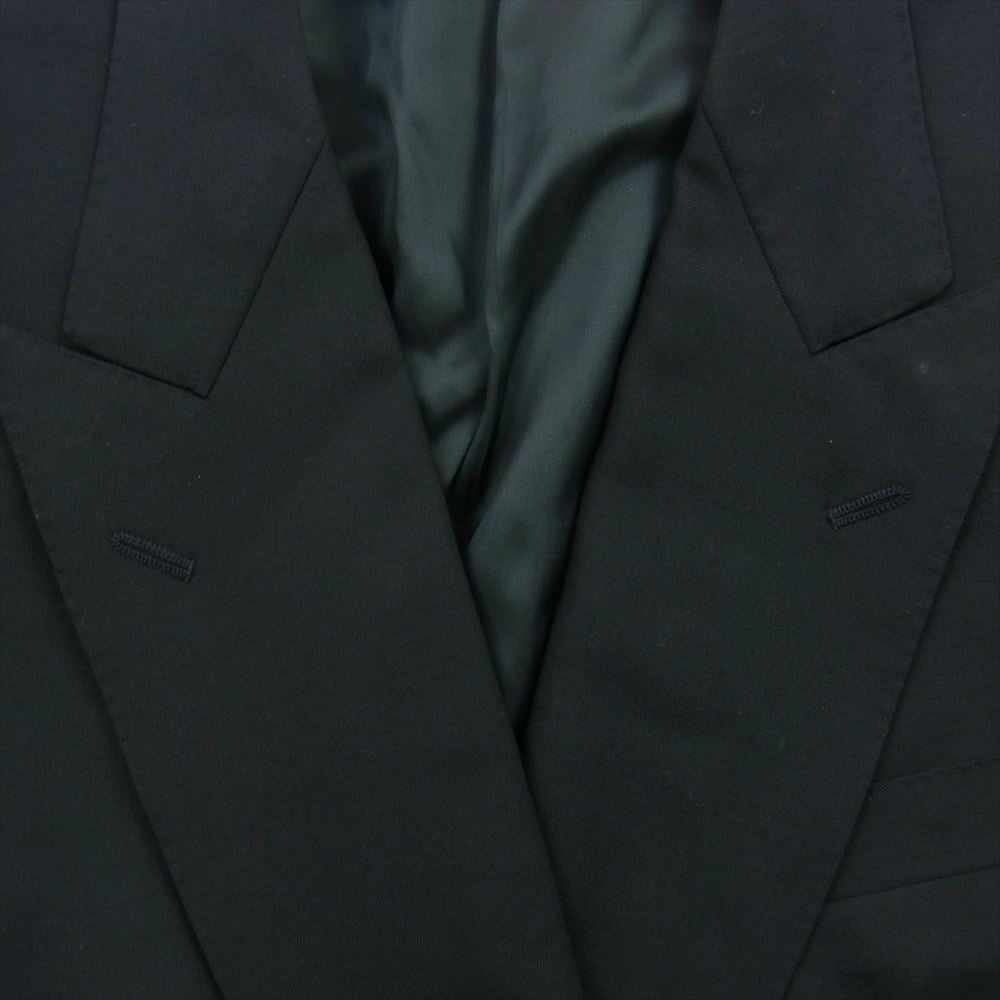 BURBERRY バーバリー ダブル セットアップ スーツ ブラック系【中古】