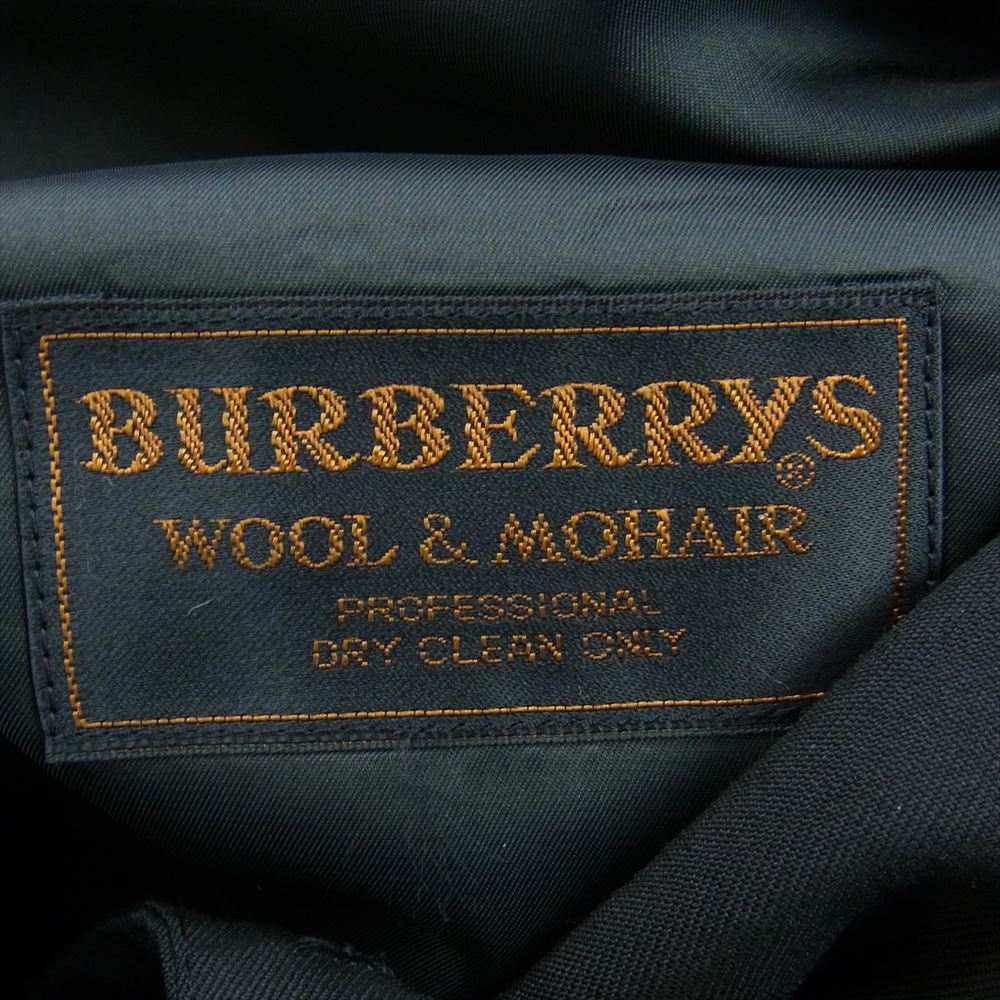BURBERRY バーバリー ダブル セットアップ スーツ ブラック系【中古】