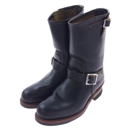 RED WING レッドウィング 9268 茶芯 Engineer Boots エンジニア ブーツ ブラック クロンダイク ブラック系 US8D【中古】