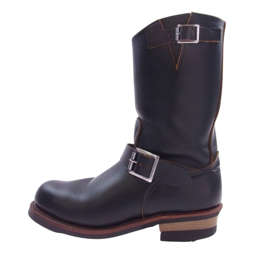 RED WING レッドウィング 9268 茶芯 Engineer Boots エンジニア ブーツ ブラック クロンダイク ブラック系 US8D【中古】