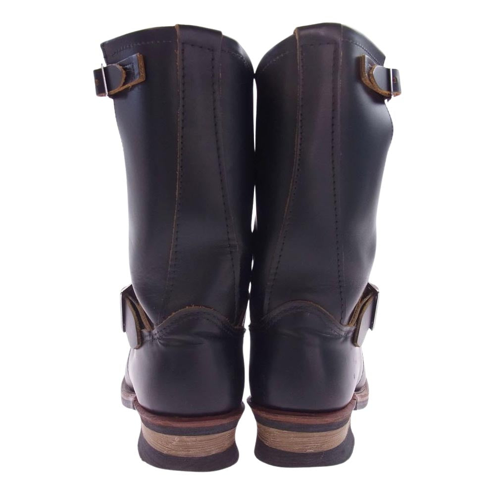 RED WING レッドウィング 9268 茶芯 Engineer Boots エンジニア ブーツ ブラック クロンダイク ブラック系 US8D【中古】