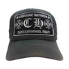 CHROME HEARTS クロムハーツ（原本無） TRUCKER CAP トラッカー メッシュ キャップ ブラック系 ワンサイズ【中古】