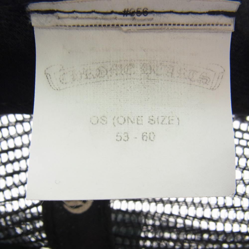 CHROME HEARTS クロムハーツ（原本無） TRUCKER CAP トラッカー メッシュ キャップ ブラック系 ワンサイズ【中古】