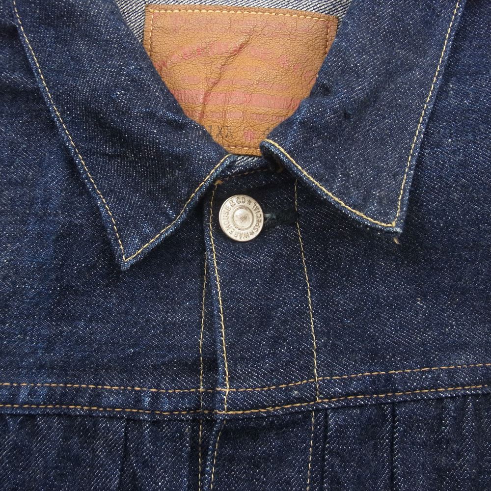 WAREHOUSE ウエアハウス 2001XX 1st デニムジャケット Gジャン インディゴブルー系 40【中古】