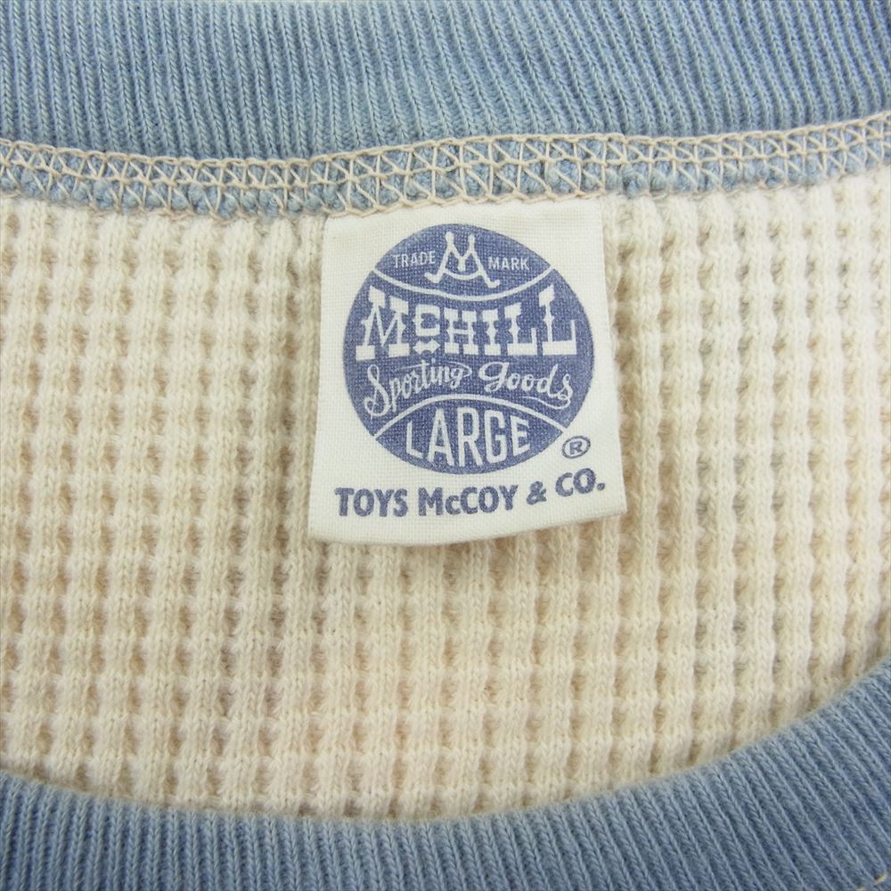 TOY'S McCOY トイズマッコイ USAF サーマル 総柄 カットソー オフホワイト系 L【中古】