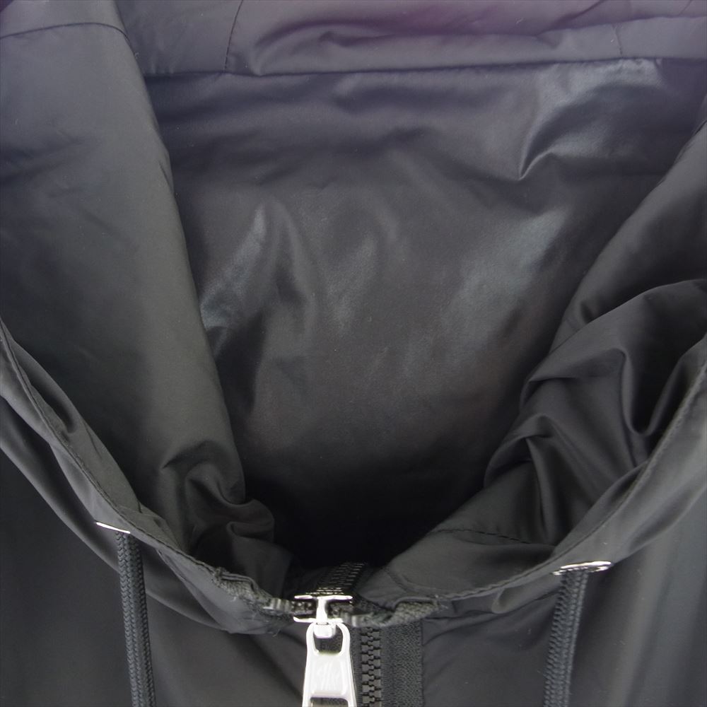 MONCLER モンクレール HATTAB ロゴワッペン ナイロン フーデッド ジャケット ブラック系 5【中古】