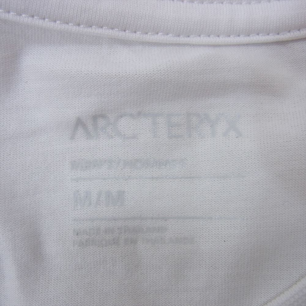 ARC'TERYX アークテリクス 30379 M Split SS T-Shirt ロゴプリント Tシャツ ホワイト系 M【新古品】【未使用】【中古】