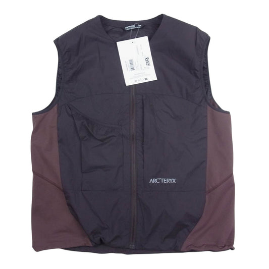 ARC'TERYX アークテリクス 23SS X000006965 SYSTEM_A CHEXA HYBRID VEST チェクサ ハイブリッド ベスト ブラウン系 M【美品】【中古】