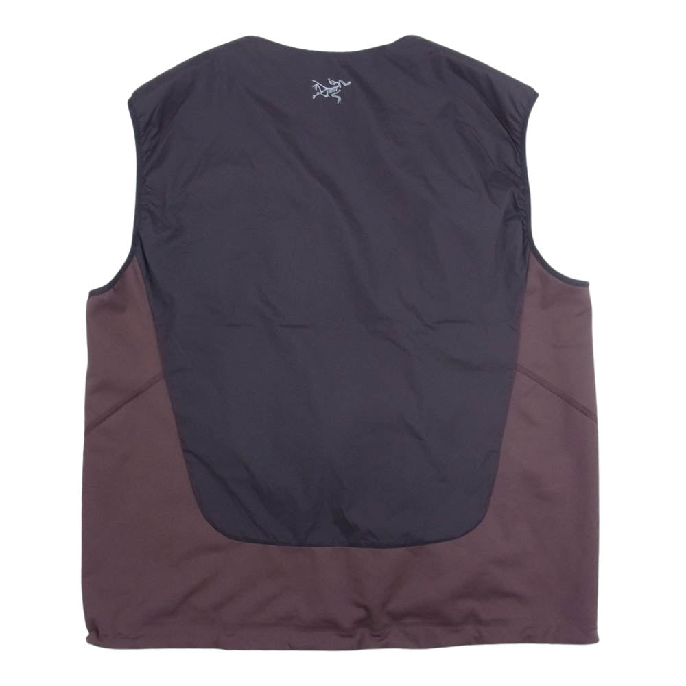 ARC'TERYX アークテリクス 23SS X000006965 SYSTEM_A CHEXA HYBRID VEST チェクサ ハイブリッド ベスト ブラウン系 M【美品】【中古】