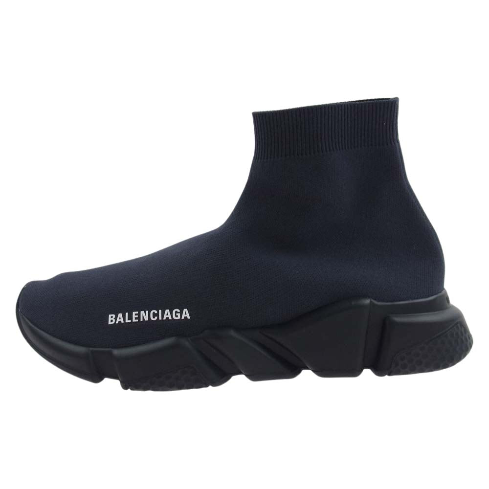 BALENCIAGA バレンシアガ Speed 2.0 Triple Black スピードトレーナー トリプルブラック ソックス スニーカー ブラック系 27.5cm【美品】【中古】