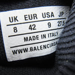 BALENCIAGA バレンシアガ Speed 2.0 Triple Black スピードトレーナー トリプルブラック ソックス スニーカー ブラック系 27.5cm【美品】【中古】