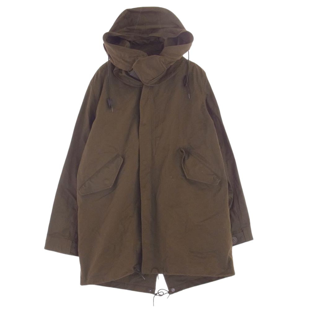 JOURNAL STANDARD ジャーナルスタンダード ライナー付き モッズ コート ミリタリー ジャケット カーキ系 M【中古】