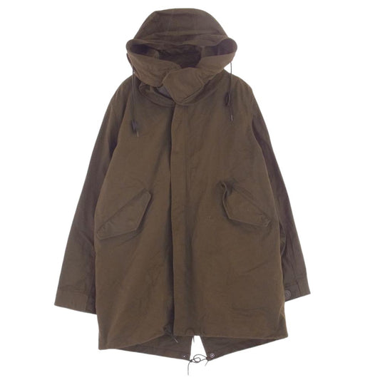 JOURNAL STANDARD ジャーナルスタンダード ライナー付き モッズ コート ミリタリー ジャケット カーキ系 M【中古】