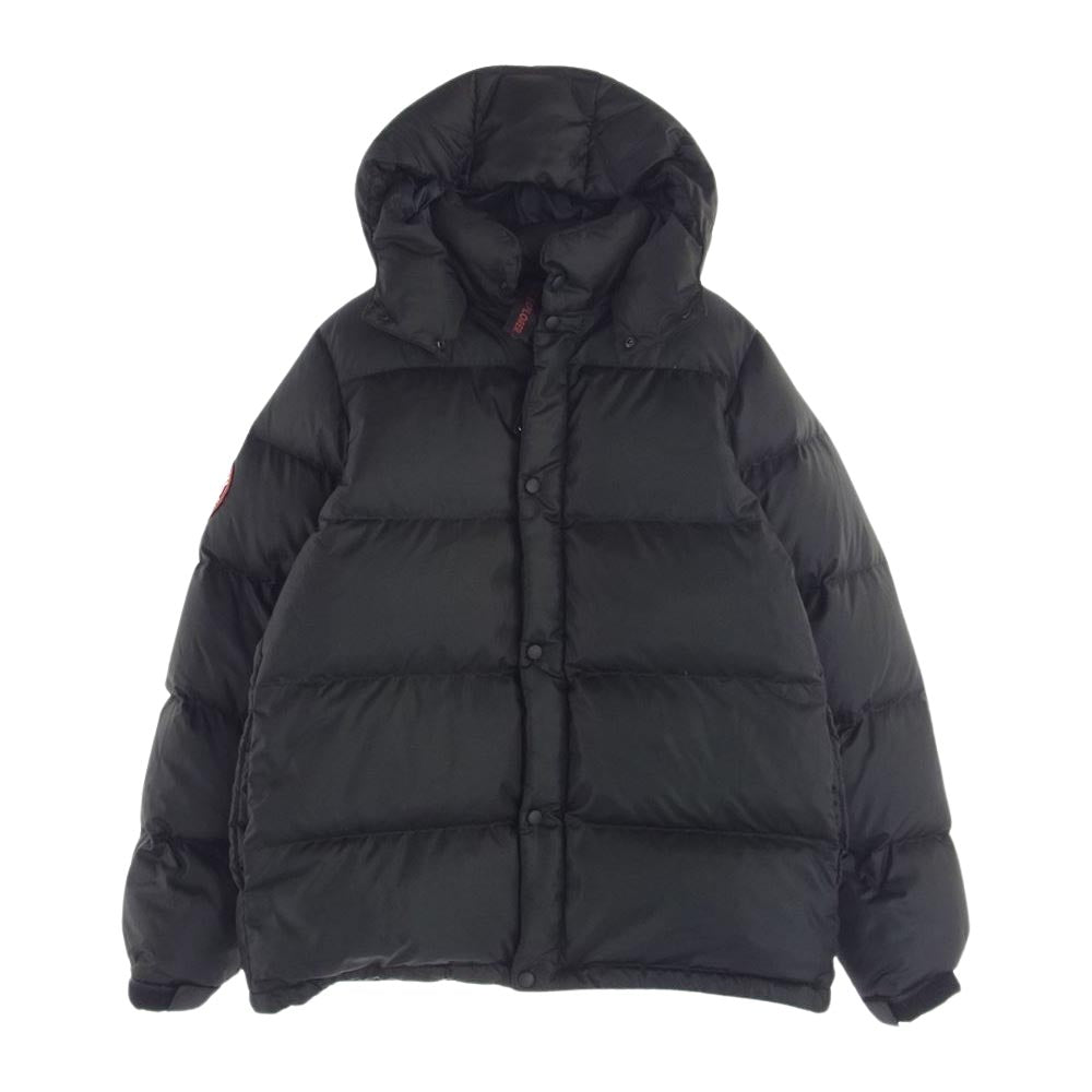 アークティックエクスプローラー FANAT ワッペン ダウン ジャケット ブラック系 S【中古】