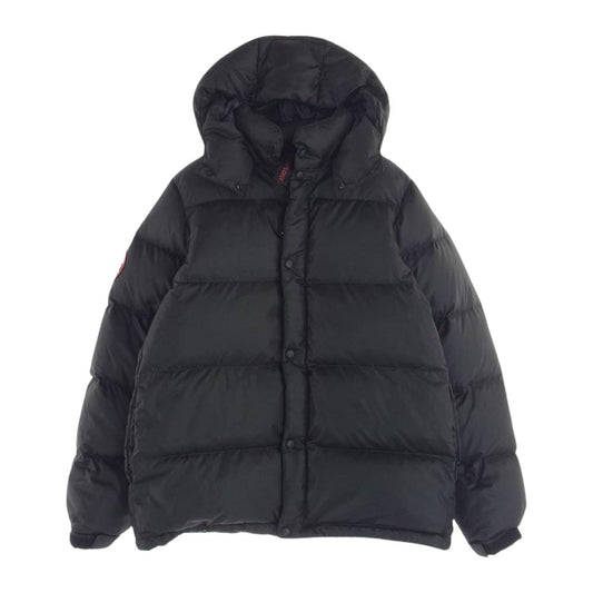 アークティックエクスプローラー FANAT ワッペン ダウン ジャケット ブラック系 S【中古】