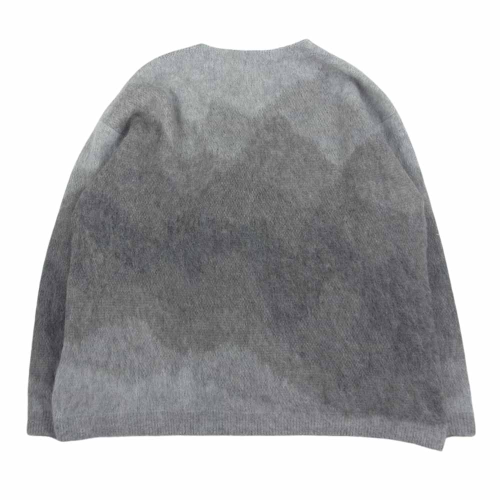 ヨーク 23SS YK23SS0492S-WM GRADATION JACQUARD CARDIGAN グラデーション ジャガード カーディガン グレー系 2【新古品】【未使用】【中古】