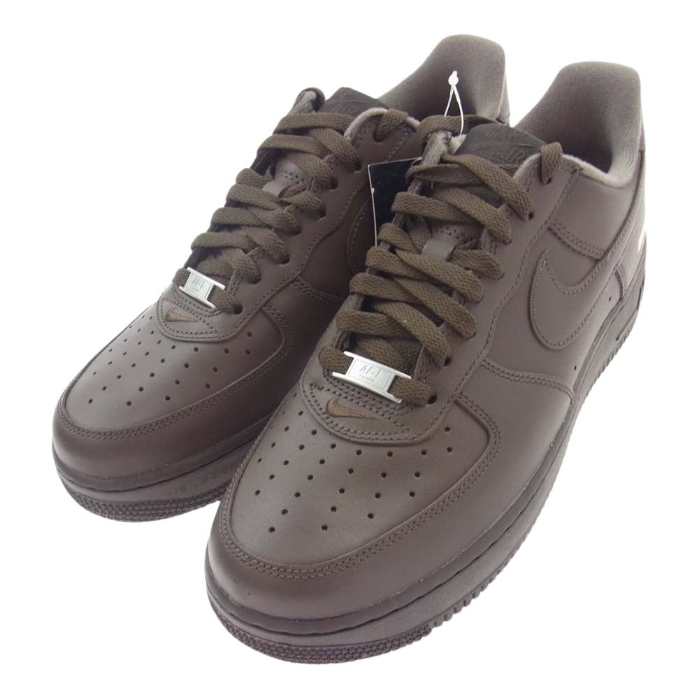 Supreme シュプリーム 23AW CU9225-200 × Nike Air Force 1 Low Baroque Brown ナイキ エアフォース1 ロー バロックブラウン スニーカー ブラウン系 27cm【新古品】【未使用】【中古】