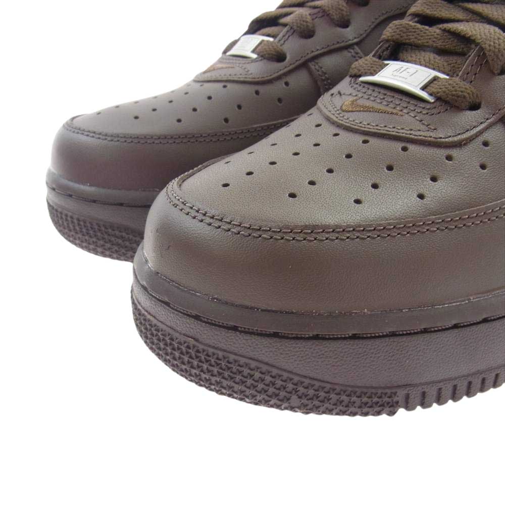 Supreme シュプリーム 23AW CU9225-200 × Nike Air Force 1 Low Baroque Brown ナイキ エアフォース1 ロー バロックブラウン スニーカー ブラウン系 27cm【新古品】【未使用】【中古】