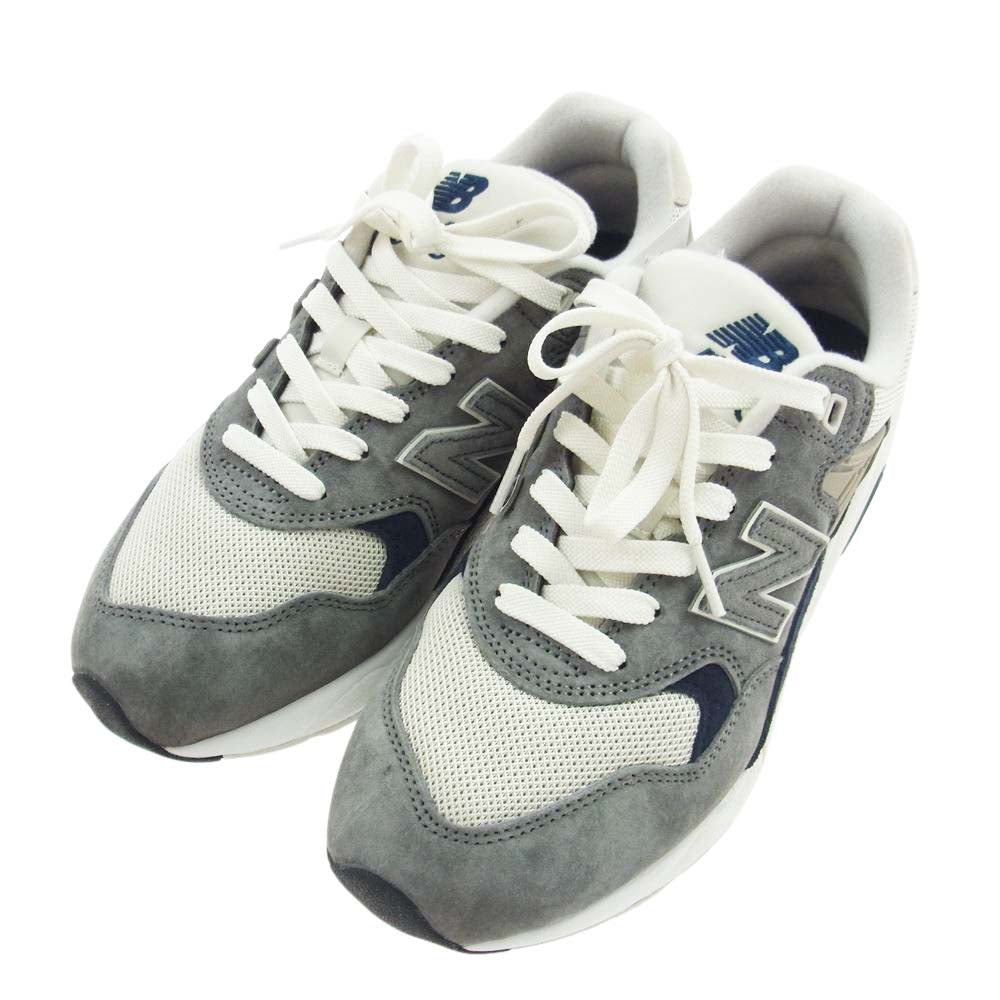 NEW BALANCE ニューバランス MT580RCB ローカット スニーカー オフホワイト系 グレー系 ネイビー系 26cm【新古品】【未使用】【中古】