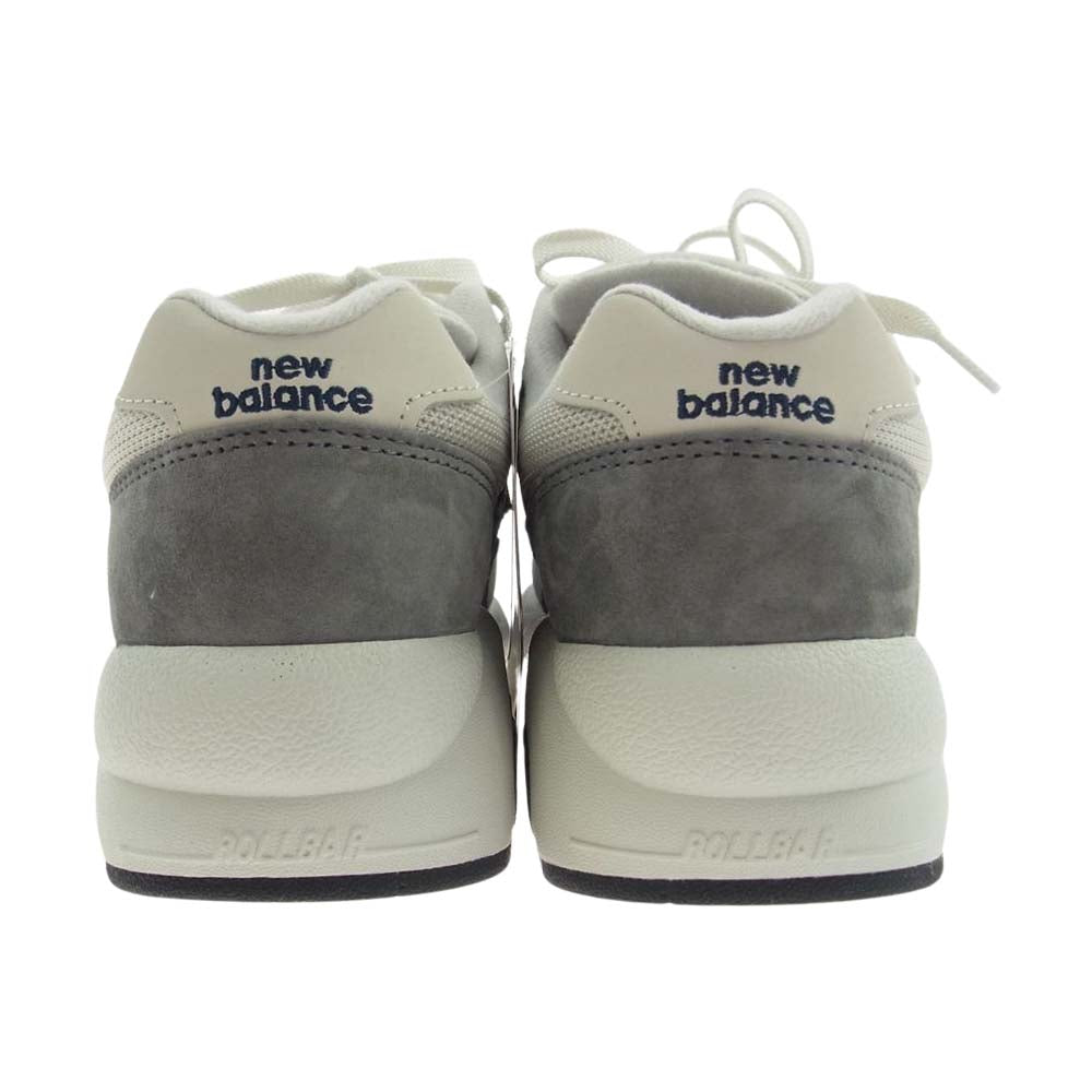 NEW BALANCE ニューバランス MT580RCB ローカット スニーカー オフホワイト系 グレー系 ネイビー系 26cm【新古品】【未使用】【中古】