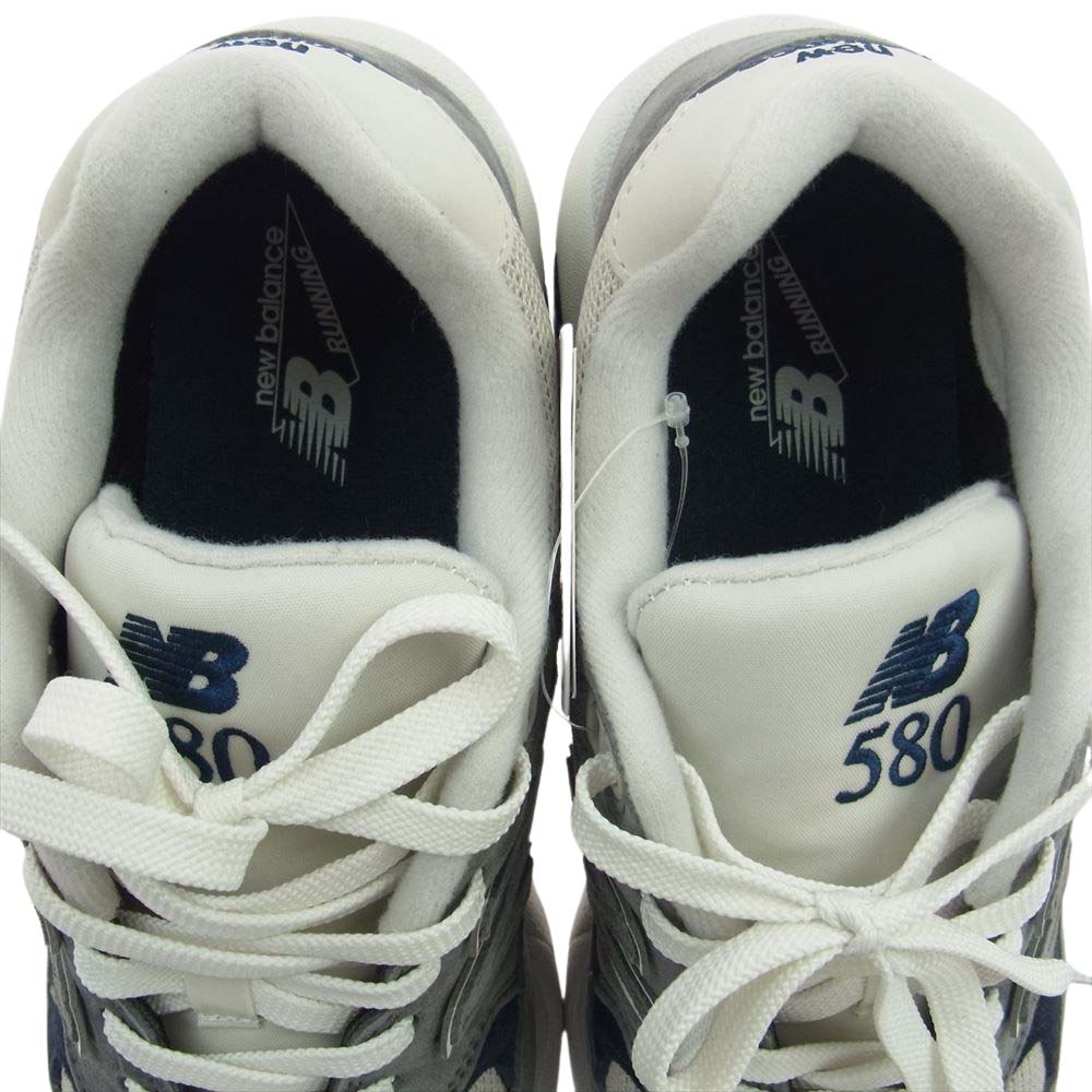 NEW BALANCE ニューバランス MT580RCB ローカット スニーカー オフホワイト系 グレー系 ネイビー系 26cm【新古品】【未使用】【中古】