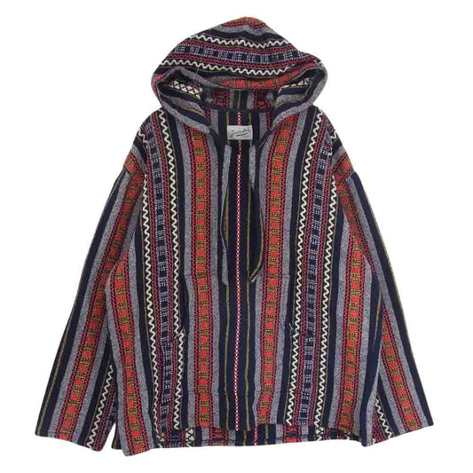 TENDERLOIN テンダーロイン 17AW NATIVE PARKA ネイティブ パーカ ネイビー系 S【中古】
