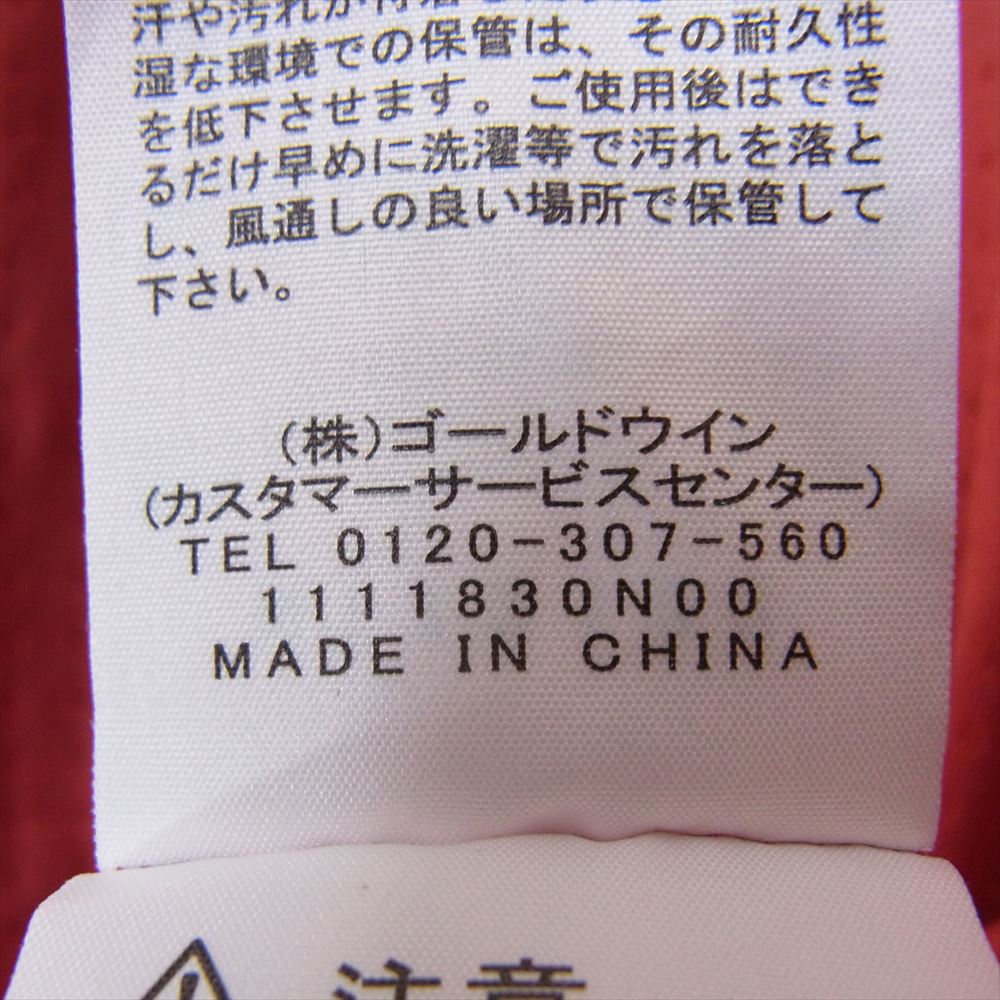 THE NORTH FACE ノースフェイス NT12123 エクスペディション ドライ ドッ ト クルー 長袖Tシャツ レッド系 XXL【中古】