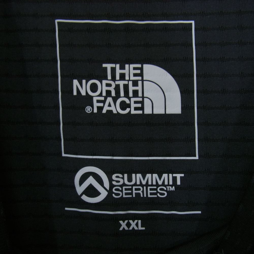 THE NORTH FACE ノースフェイス NT12123 エクスペディション ドライ ドッ ト クルー 長袖Tシャツ ブラック系 XXL【中古】