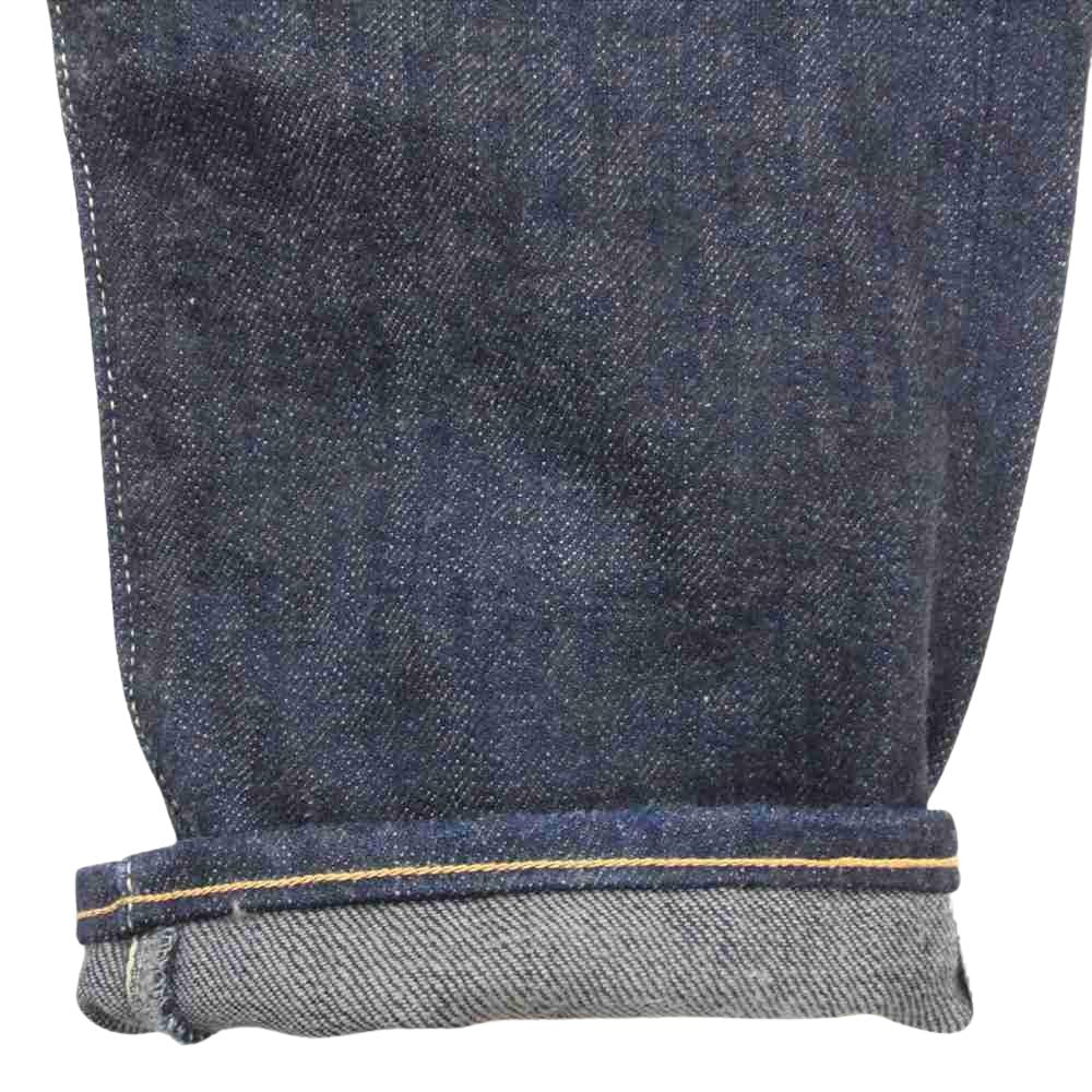 鬼デニム ONI-246 Regular Rise Neat Straight 天然藍 鬼極 ONI KIWAMI ストレートフィット 歌舞伎耳 22oz デニムパンツ インディゴブルー系 36【中古】