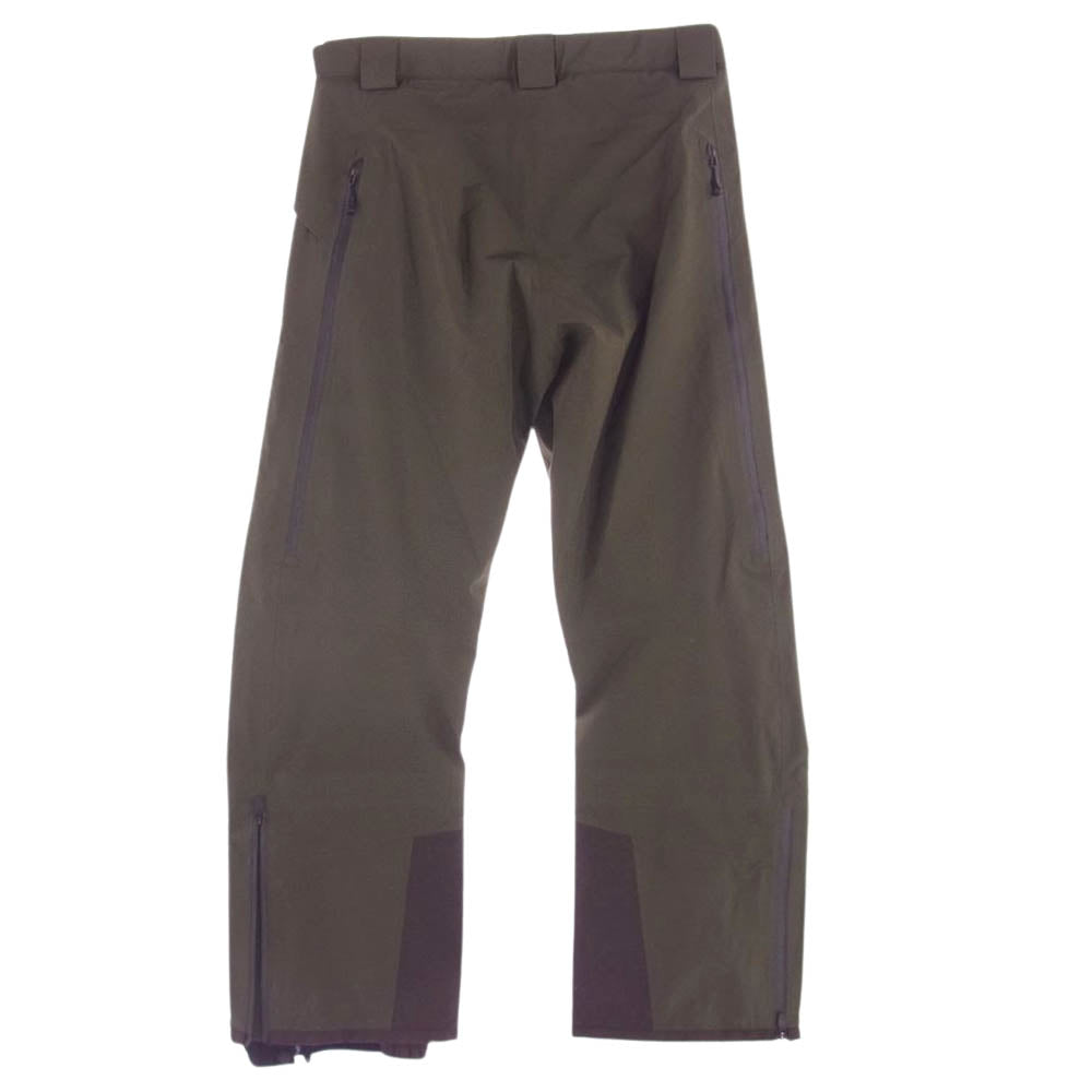 THE NORTH FACE ノースフェイス NS62002 GORE-TEX PRODUCTS Powder Guide Pant パウダー ガイド アウターシェル パンツ カーキ系 XL【中古】