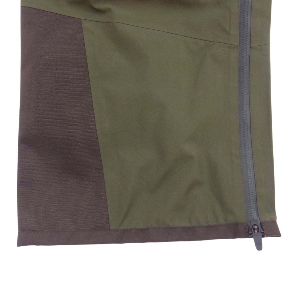 THE NORTH FACE ノースフェイス NS62002 GORE-TEX PRODUCTS Powder Guide Pant パウダー ガイド アウターシェル パンツ カーキ系 XL【中古】