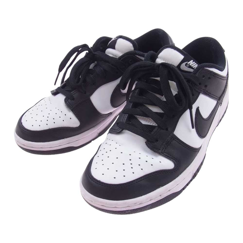 NIKE ナイキ DD1503-101 WMNS DUNK LOW ウィメンズ ダンク ロー ローカット スニーカー パンダ ブラック系 ホワイト系 24cm【中古】