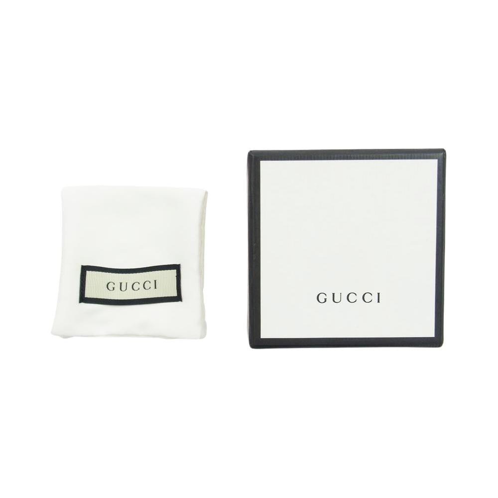 GUCCI グッチ OMNIA AMOR AMANTIBUS エングレービング ハート エイジング フィニッシュ シルバー リング シルバー系【中古】