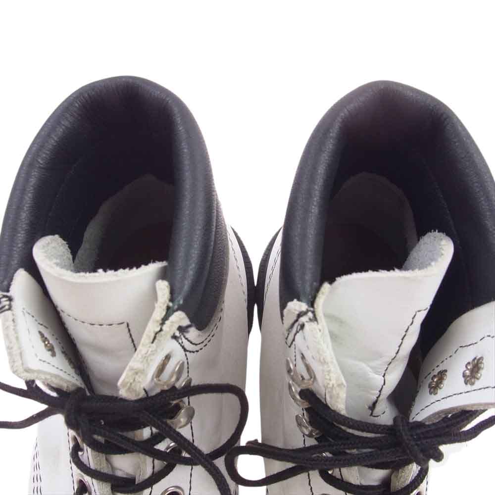 RED WING レッドウィング 8808 スーパーソール モックトゥ ブーツ BEAMS ビームス 別注 ホワイト系 ブラック系 23.5cm【中古】