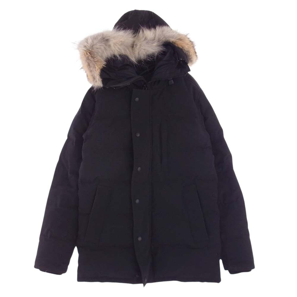 CANADA GOOSE カナダグース 3805JMA  CARSON PARKA カーソンパーカー ダウンジャケット ブラック系 S【中古】