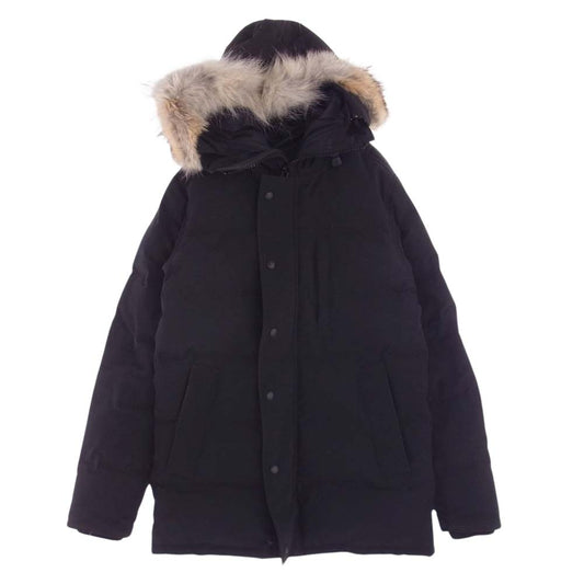 CANADA GOOSE カナダグース 3805JMA  CARSON PARKA カーソンパーカー ダウンジャケット ブラック系 S【中古】