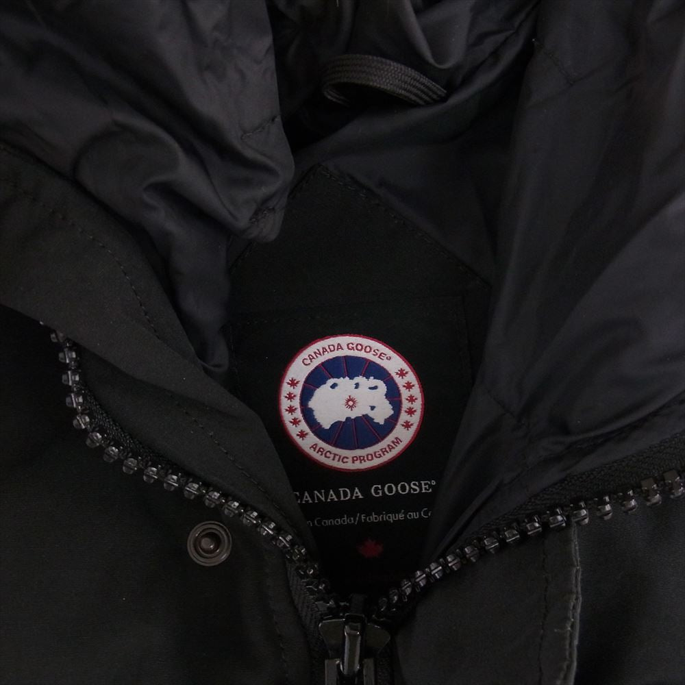 CANADA GOOSE カナダグース 3805JMA  CARSON PARKA カーソンパーカー ダウンジャケット ブラック系 S【中古】