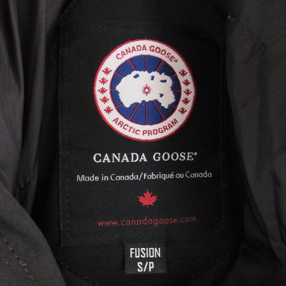CANADA GOOSE カナダグース 3805JMA  CARSON PARKA カーソンパーカー ダウンジャケット ブラック系 S【中古】