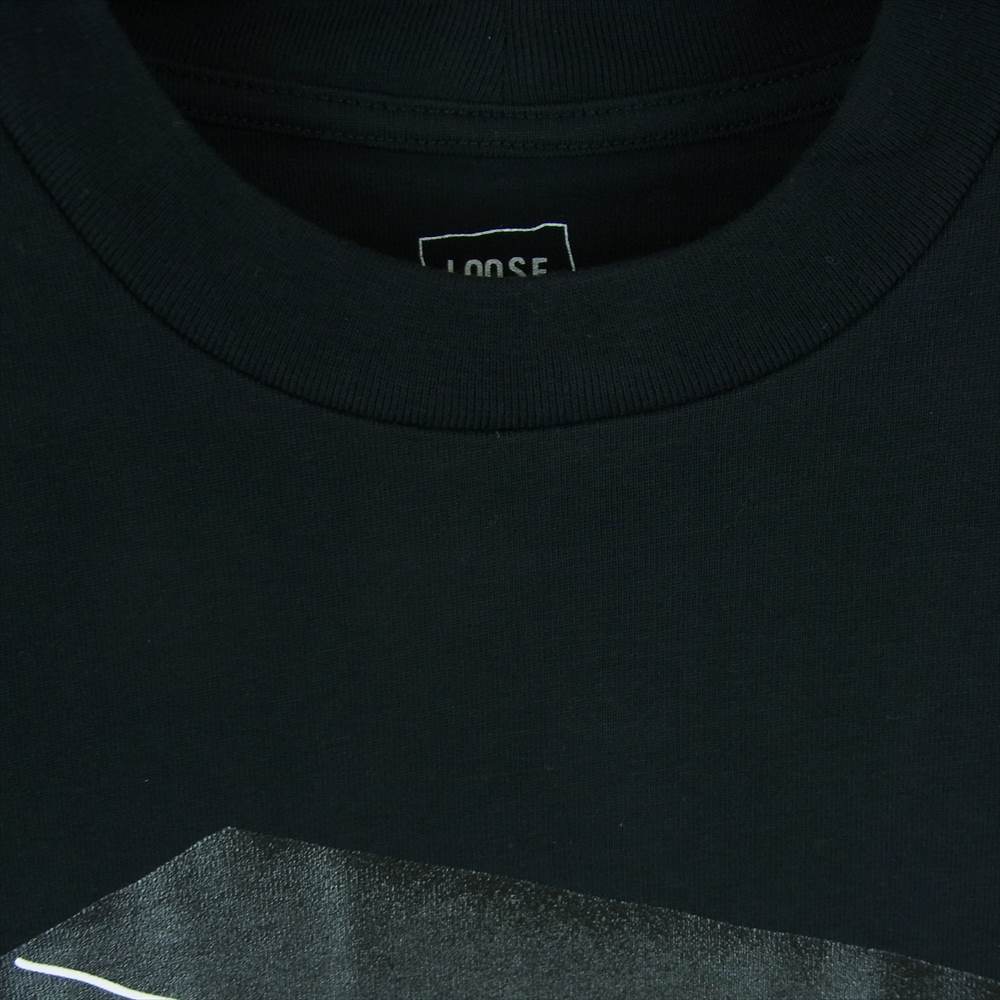 ルーズジョインツ F22JS005MK MOKA mixer sweater S/S TEE 半袖 Tシャツ ブラック系 M【新古品】【未使用】【中古】