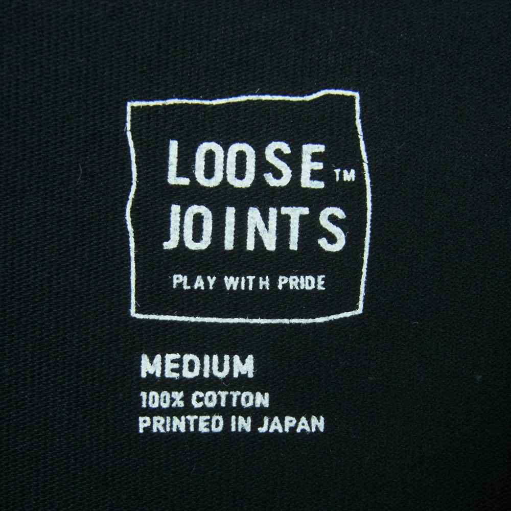 ルーズジョインツ F22JS005MK MOKA mixer sweater S/S TEE 半袖 Tシャツ ブラック系 M【新古品】【未使用】【中古】