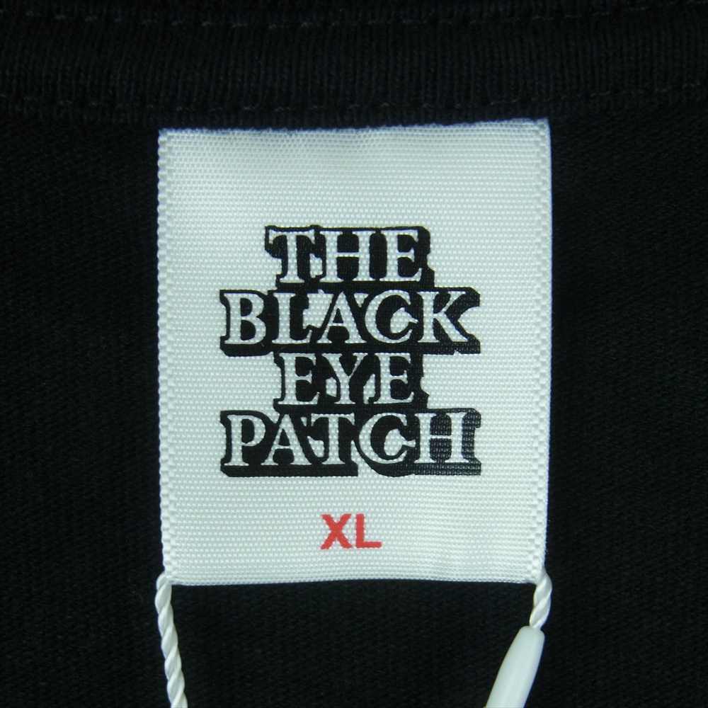 ブラック アイ パッチ 23SS BEPSS23TE43 CHILDREN AT PLAY TEE ロゴラベル プリント 半袖 Tシャツ ブラック系 XL【新古品】【未使用】【中古】