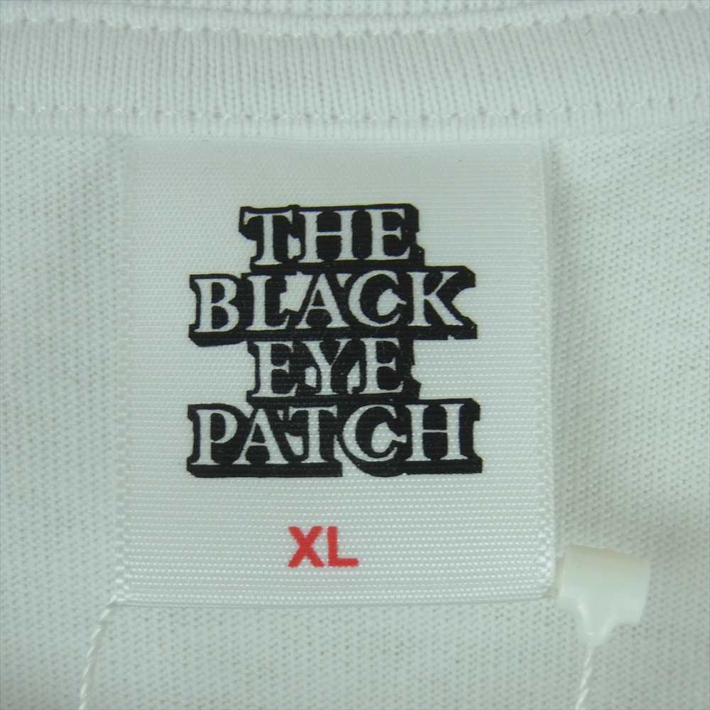 ブラック アイ パッチ 22SS BEPSS22TE09 BRICKED OG LABEL TEE WHITE ロゴラベル プリント 半袖 Tシャツ ホワイト系 XL【新古品】【未使用】【中古】