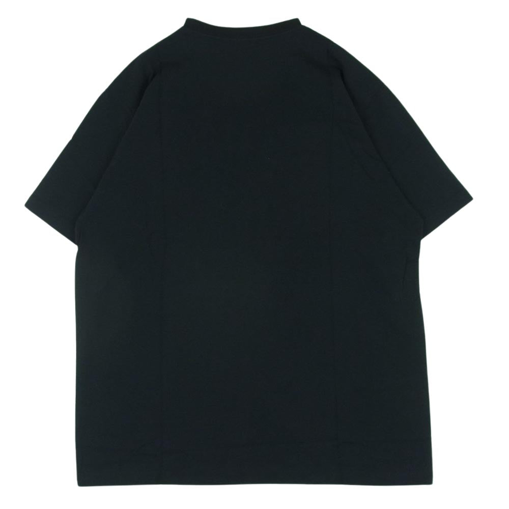 ブラック アイ パッチ 23SS BEPSS23TE45 PRIORITY LABEL TEE BLACK ロゴラベル プリント 半袖 Tシャツ ブラック系 XL【新古品】【未使用】【中古】