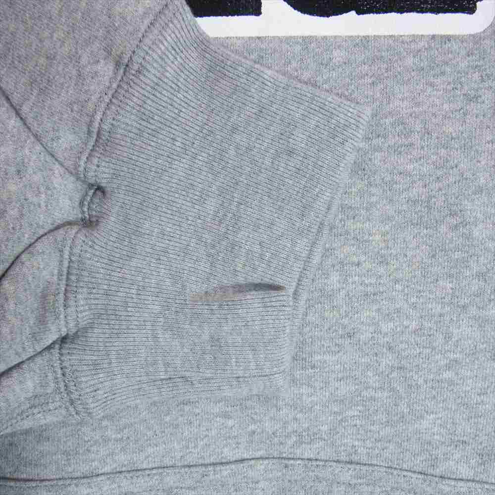 ブラック アイ パッチ 21AW BEPFW21TP27 OG LABEL HOODIE レーベル ロゴ フーディー プルオーバ― パーカー グレー系 XL【新古品】【未使用】【中古】